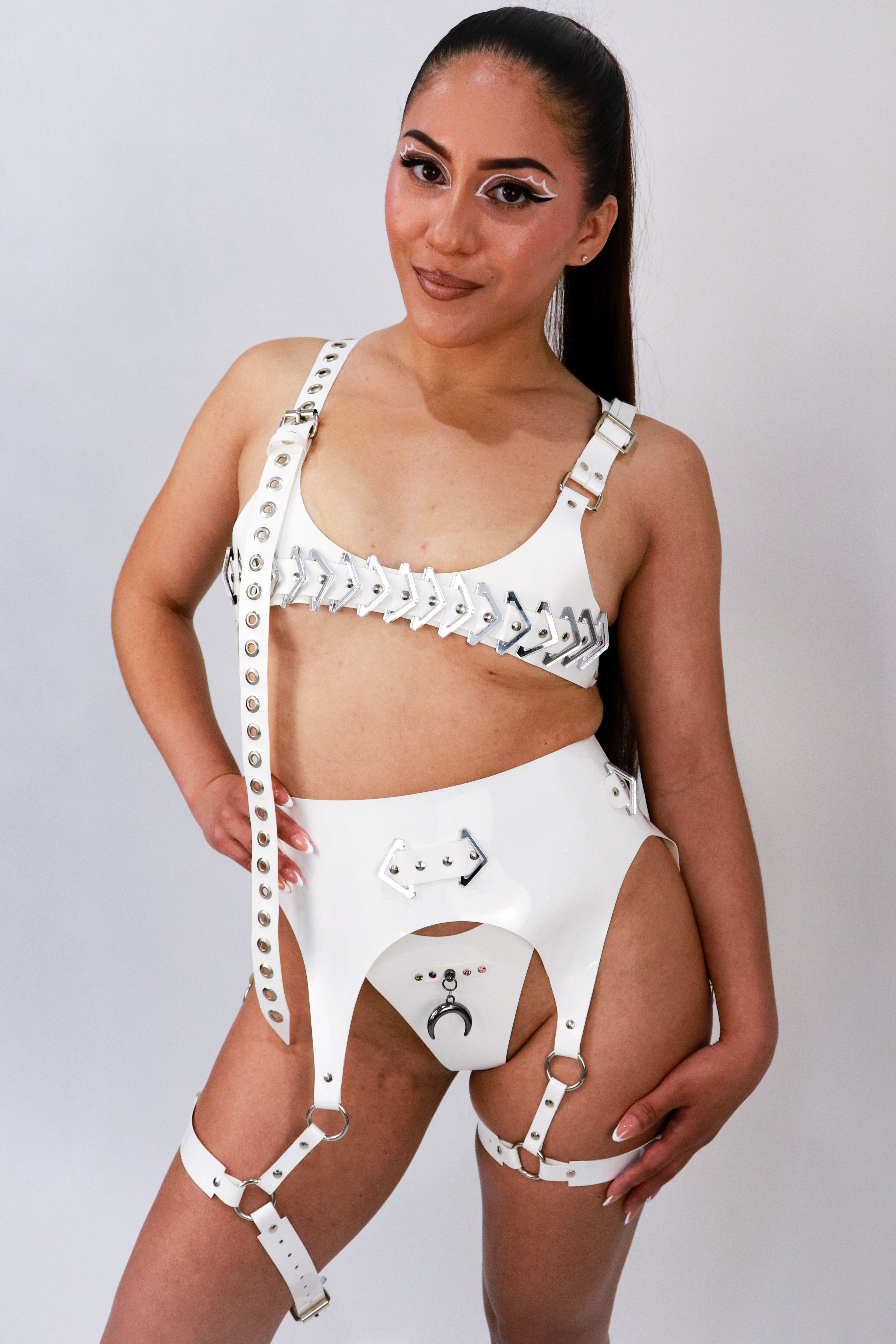 WHT&SLVR CYBER SET